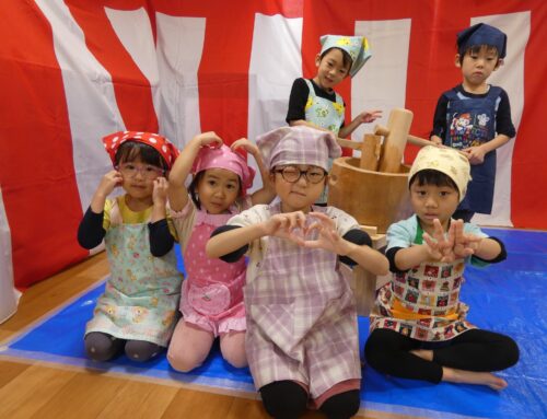 餅つき会とクリスマス